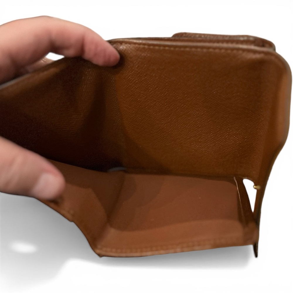 Louis Vuitton Elise Wallet Monogram Vintage Snap Compact Made USA - Picture 7 of 11